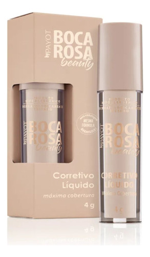 Corretivo Líquido Boca Rosa Beauty By Payot 2.5 - Magnolia