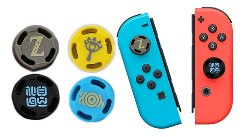 Pack 4 Un Grips Protectores Análogos Nintendo Switch