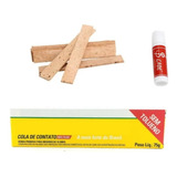 Kit 4 Cortiça Portuguesa Para Clarone Baixo + Cola + Pasta