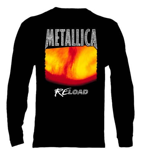 Polera Manga Larga Metallica - Ver 42 - Reload