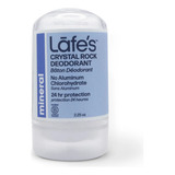 Lafe's Desodorante Crystal Rock 100% Vegano E Natural 63g