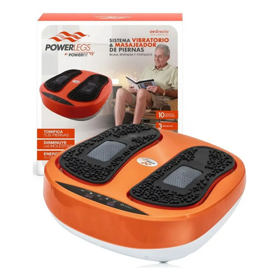 Power Legs Mejora Circulación Y Fortalece Piernas Cv Directo Color Naranja | Meses sin interés