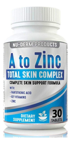 A To Zinc Acne Vitaminas Best Acne Pastillas Suplemento De E