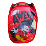 Canasta Plegable Mickey Mouse / Minnie Para Juguetes O Ropa