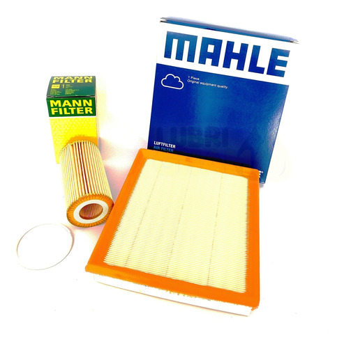 Mercedes Benz Kit 2 Filtros (aceite + Aire) Ml 350 V6 ´2009 Mahle Genuine Oem