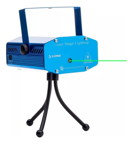  Laser Lluvia Multipunto Led Audioritmico Colores Rojo/verde