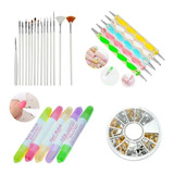 Kit De Decoración Para Manicura Dotting Liner Dibujar