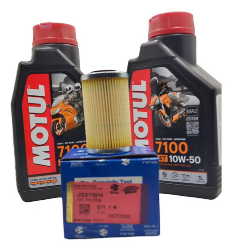 Aceite Y Filtro Motul 7100 10w50 Para Pulsar 200 Ns/as/rs