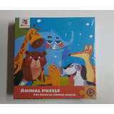 Puzzle Rompecabezas Animales De Selva Juego Educativo Niños 