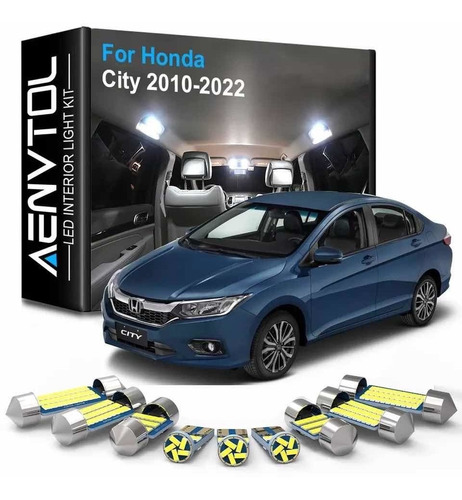 Led Premium Interior Honda City 2018 2020 + Herramienta