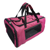 Bolso Transportador Gato Perro Doble Puerta Cabina Avión