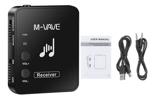 M-vave Receptor Retorno De Palco Wp-10 Ear M-vave 2.4ghz