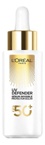 Sérum Protector Solar Uv Defender Fps 50+ De L'oreal Paris