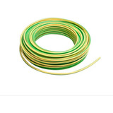 Cable Unipolar 6mm Pvc Verde/ama Argenplas Iram Por Metro