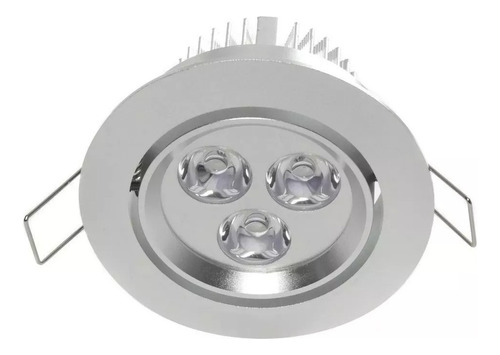 Paquete 20 Focos Led 3w Embutidos - Luz Fría