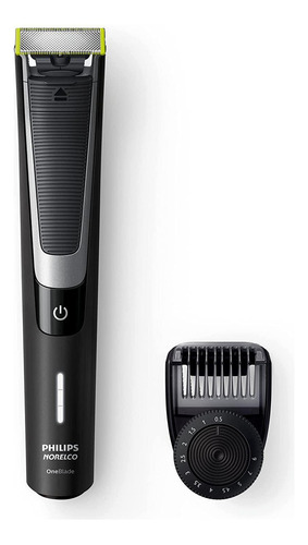 Aparador De Pelo Philips Oneblade Pro Qp6510 Preto