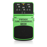 Pedal Behringer To800 Tube Overdrive Efecto Para Guitarra Ms
