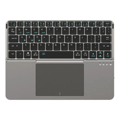 Teclado Plegable Con Bluetooth, Touchpad Y Soporte, Cubierta | Meses sin interés