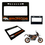 Marco Porta Placas Moto Denver Broncos