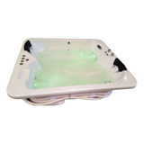 Jacuzzi Max Dual 180x150x50 34 Jets 2hp 2 Almohadas Y Kit Pp