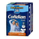 Cotidian Pañales Adulto Plus I.fuerte Talla G - 36uds