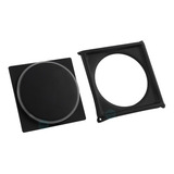 Ralo Click Inteligente Inox Preto 10x10 Cm + Porta Grelha