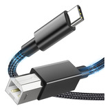 Cable Usb Tipo C Usb B 2.0 Impresora Para Mac Air Pro M1 M2