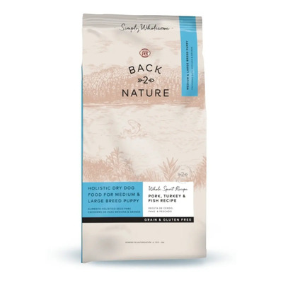 Alimento Holistico Back 2 Nature Cachorro Mediana Grande 6kg | Envío gratis