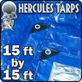 Hercules Lona De Protección Impermeable Para Contratistas, C