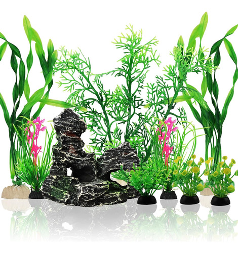 Accesorios Para Peceras Plantas Decorativas Para Acuarios  9