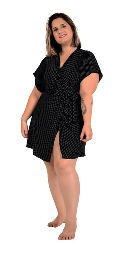 Robe Em Liganete Rb415 Plus Size