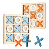 Juego Mesa Madera Juego Xoxo Del Gato Niños Y Adultos