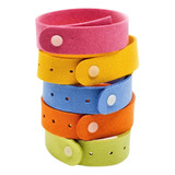 Pulsera Natural Repelente De Mosquito Microfibra Color Azar