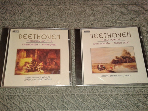 Beethoven - Combo X 2 Cds - Cerrados - Importados Alemania