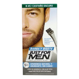 Just For Men Tintura Barba Y Bigote Castaño Oscuro B-45 28gr