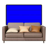 Cortina Termo Acústica Blackout Calm 0,90 X 2,15 Azul Royal