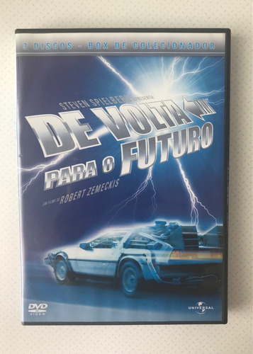 Dvd Triplo - De Volta Para O Futuro 1 2 3