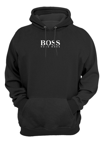 Moletom Unissex Blusa De Frio Canguru Hugo Boss Com Capuz 