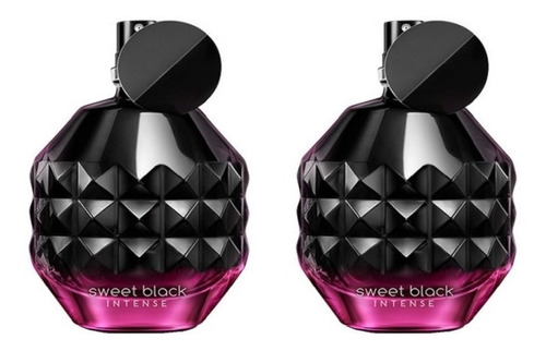 Sweet Black Intense Perfume Femenino De Cyzone  2 Unidades