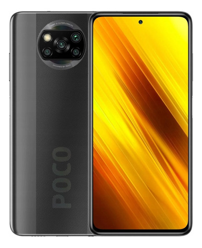 Xiaomi Pocophone Poco X3 Dual Sim 64 Gb Two Shades Of Black 6 Gb Ram Android 10 6,67 Pulgadas Pantalla Cristal Corning Gorilla Glass Ultra Resistente