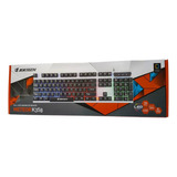 Teclado Gamer Usb Multimedia Luz Rgb Retroiluminado Español