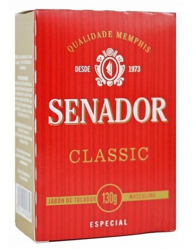Sabonete Barra Senador Classic Caixa 130g
