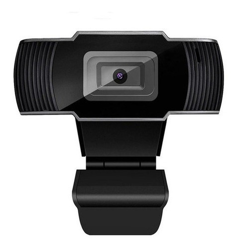 Webcam Con Microfono Camara Usb Para Pc Full Hd 1080p Ct Si Color Negro