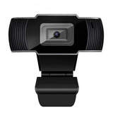 Webcam Con Microfono Camara Usb Para Pc Full Hd 1080p Ct Si Color Negro