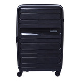 Mala De Viagem Sunside Preta Grande American Tourister Cor Preto Lisa