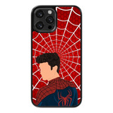 Funda Para Celular Spiderman Andrew Garfield Fondo Telaraña