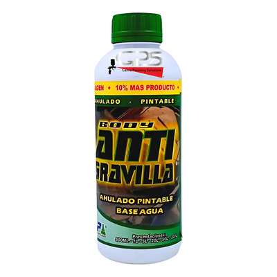 Recubrimiento Base Agua - Body Antigravilla - 1 Litro Negro | Envío gratis