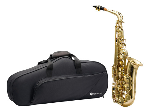 Sax Alto Harmonics Eb Has-200l Laqueado - Novo - 2999 