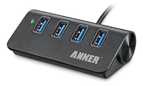 Concentrador De Datos Portátil Anker Usb 3.0 Unibody De Alum