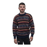 Sweater Pullover Lana De Alpaca - Llamitas Xl Especial
